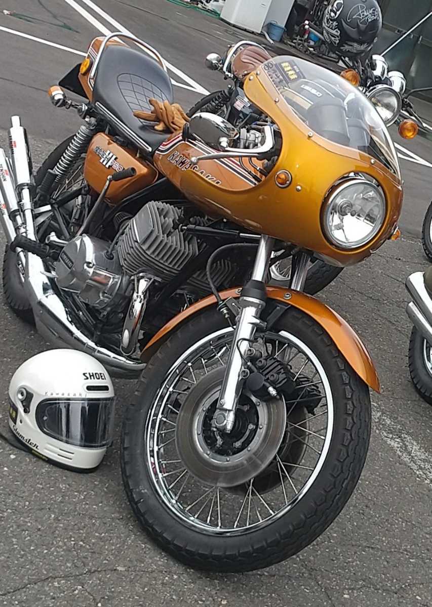 750ss z1 z2 cb750four z400fx ハーフカウル カフェレーサー ビモータ