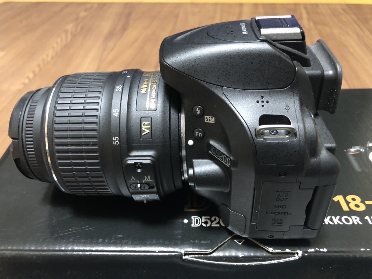 Nikon D5200 18-55 VR Kit 使用僅少おまけ多数 Nikon D5200 18-55 VR