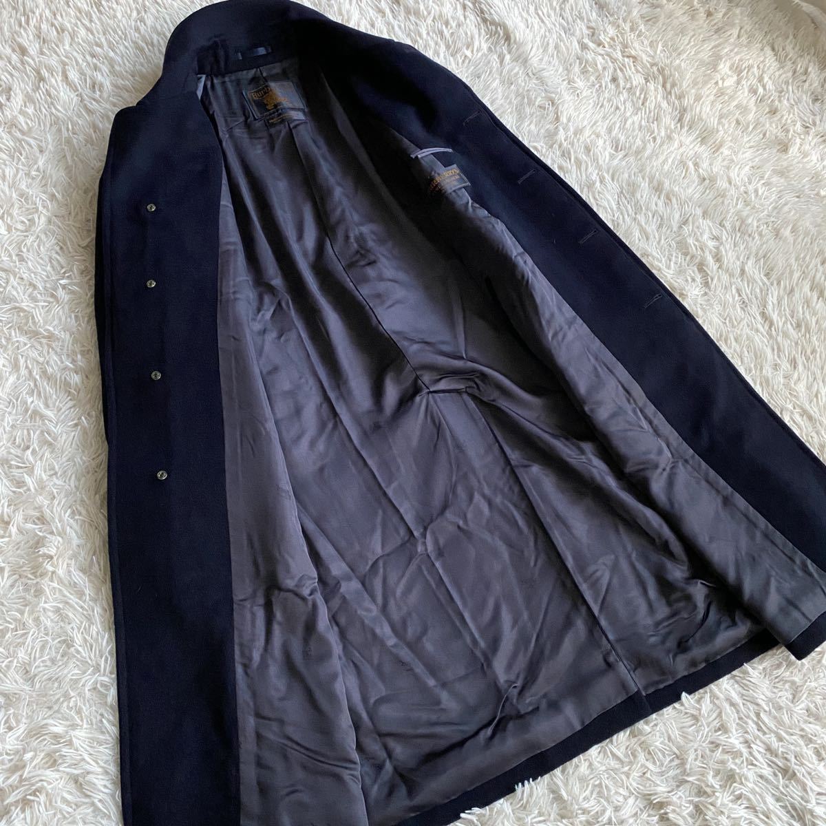 極上美品】バーバリー BURBERRY ☆定価40万円超 カシミヤ 希少ゴールド