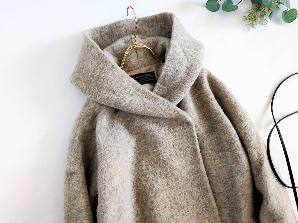 + アーバンリサーチ ドアーズ URBAN RESEARCH DOORS ウール素材ブレンド ゆったりブークレー フーディーコート + URBAN RESEARCH DOORS LINEN」for NEW 町田モディ店(アーバンリサーチドアーズ