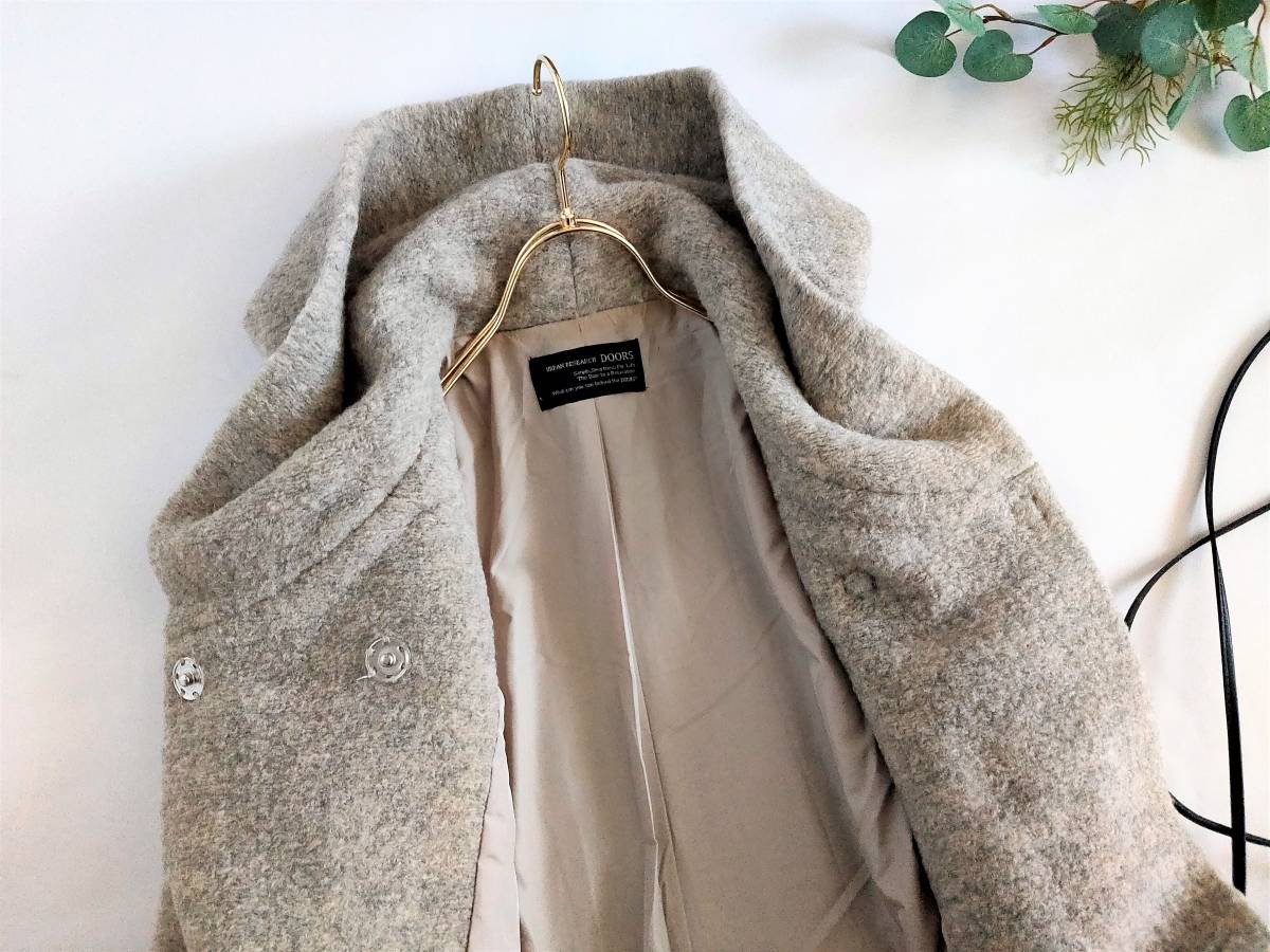 + アーバンリサーチ ドアーズ URBAN RESEARCH DOORS ウール素材ブレンド ゆったりブークレー フーディーコート + URBAN RESEARCH DOORS LINEN」for NEW 町田モディ店(アーバンリサーチドアーズ
