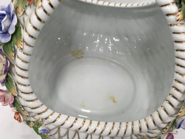 LOYAL ARDEN フラワー・フルーツバスケット 陶器製 インテリア