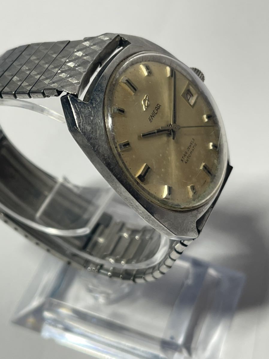 稼働品 ENICAR エニカ Ocean Pearl オーシャンパール 144-39-12 自動 