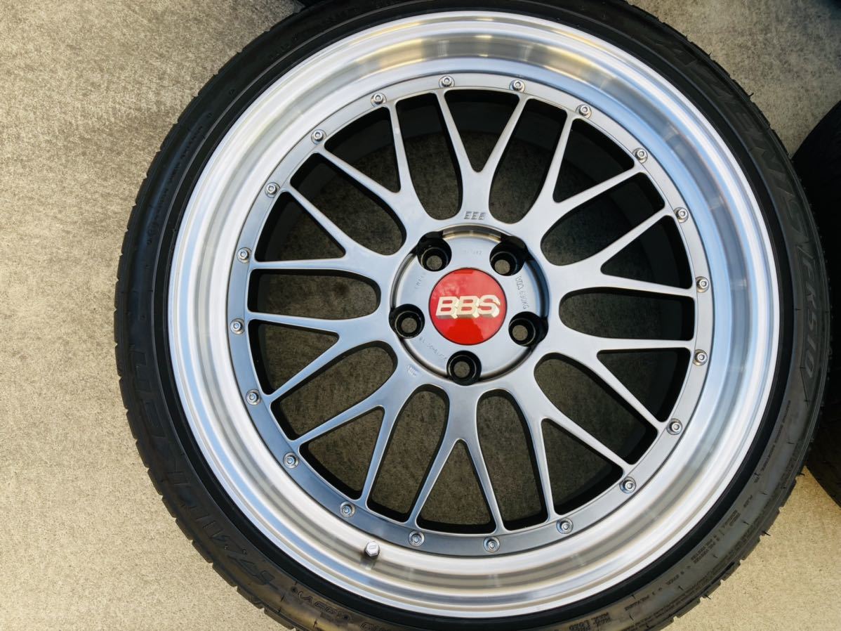 BBS LM LM118 LM119 9j +38 10j +40 19インチ 225/40R19 255/35R19
