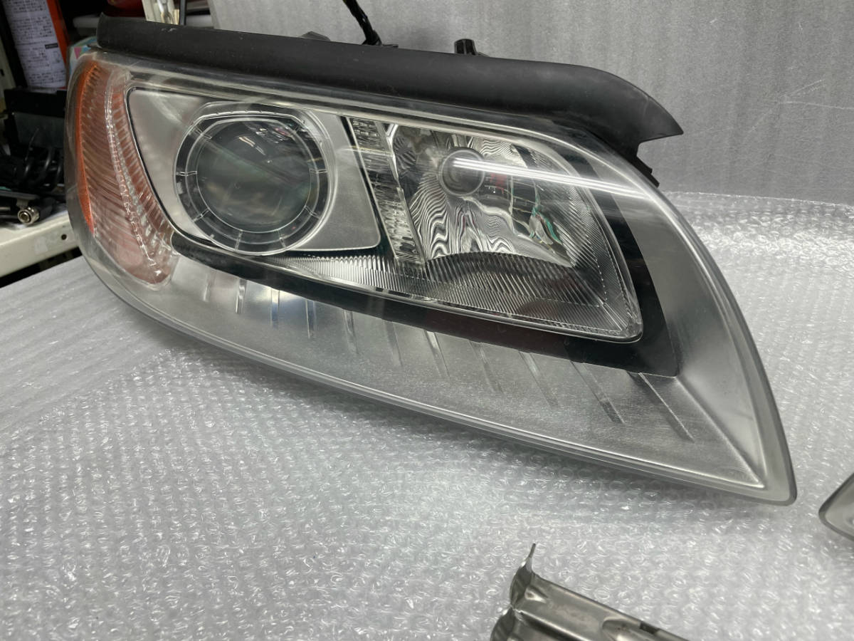 ボルボ BB系 純正 HID ヘッドライト 左右 V70 25T 右ハンドル DBA 