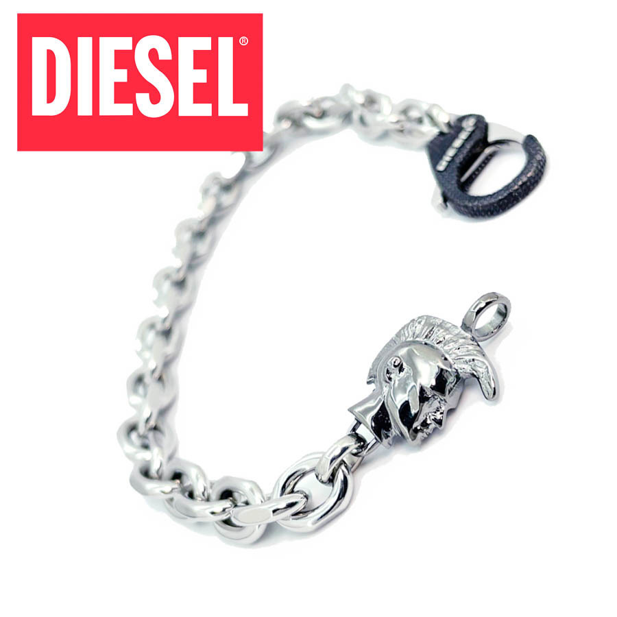 1円】【新品正規品】ディーゼルDIESELステンレスブレスレットメンズ