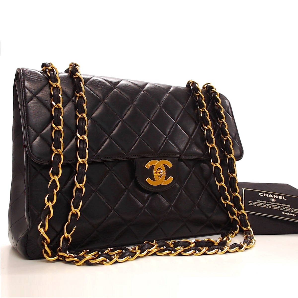 シャネル CHANEL デカマトラッセ30 マトラッセ チェーン 美品 