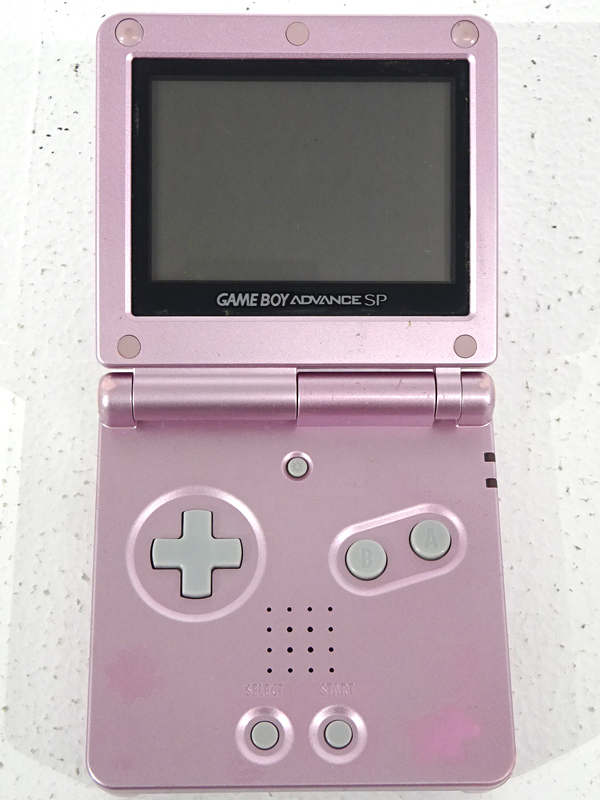 ☆中古☆【難あり】Nintendo ゲームボーイアドバンスSP GBASP パール 