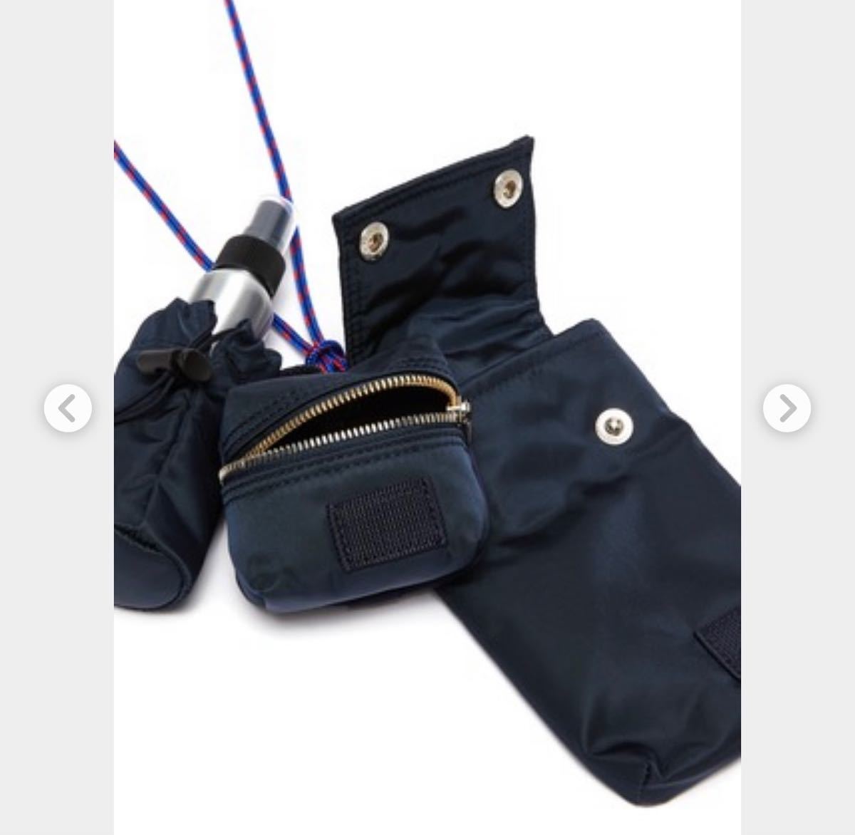 完売品 sacai × PORTER マルチポーチ3点セット 定価35,200円 吉田