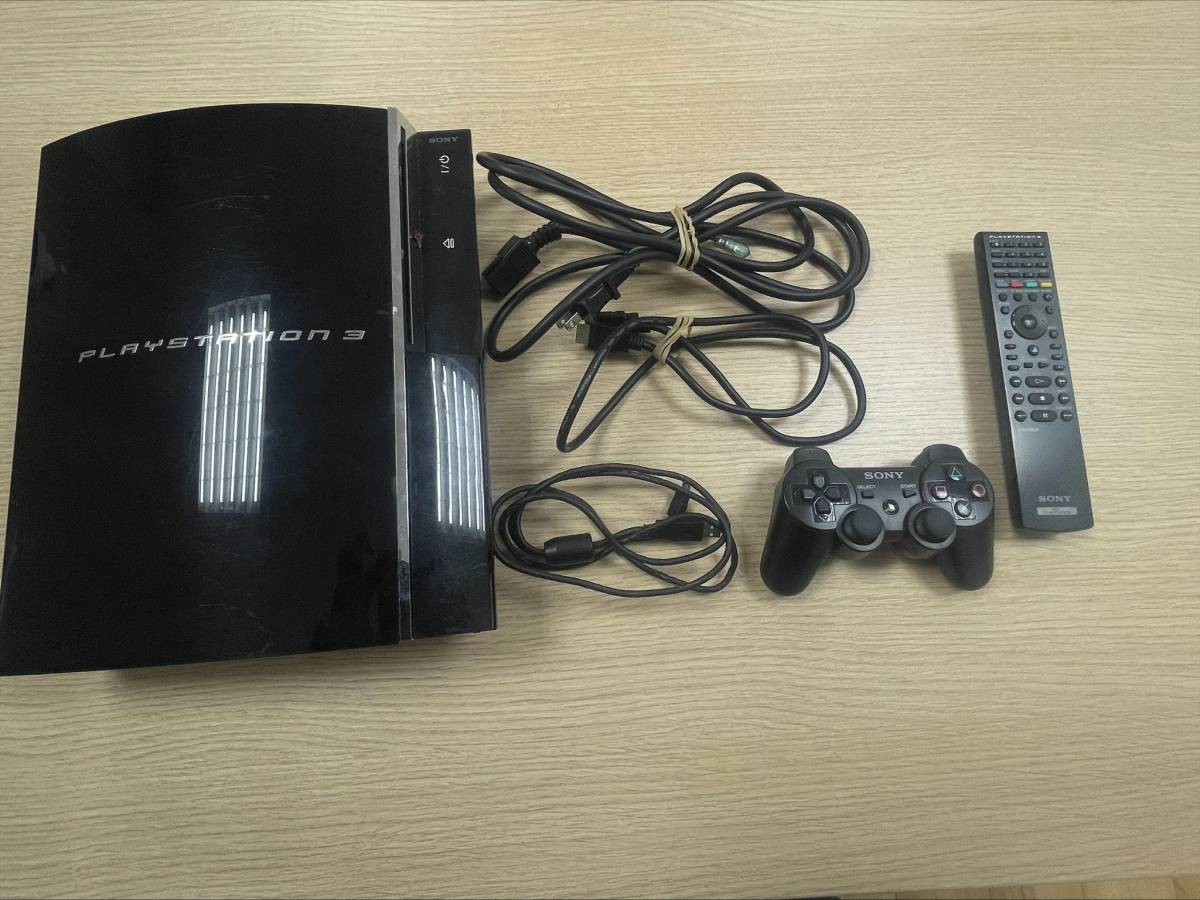 動作確認OK！】 PS3本体 初期型 CECHA00 プレイステーション3 60GB 