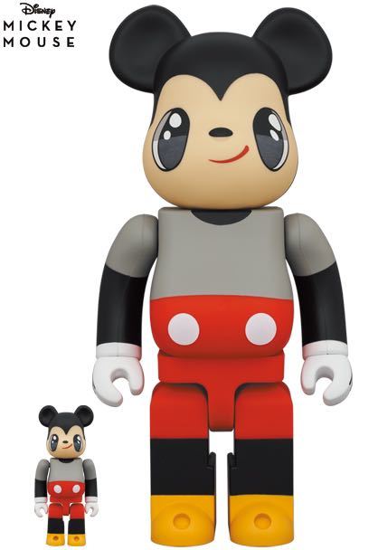 BE@RBRICK Javier Calleja MICKEY MOUSE 100％ & 400％ ハビアカジェハ  