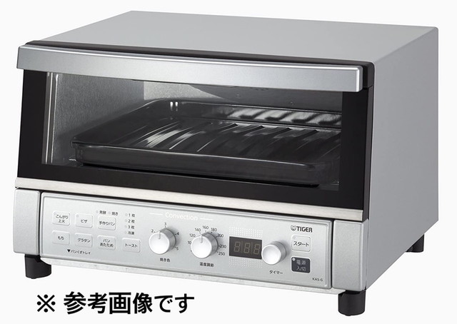 【未使用】 TIGER タイガー コンベクション オーブン＆トースター やきたて KAS-G130 SN シルバー (NN0121_1) コンベクションオーブントースター コンベクションオーブン&amp;トースター TIGER 快適生活家電・空調 KAT-A 製品一覧・検索