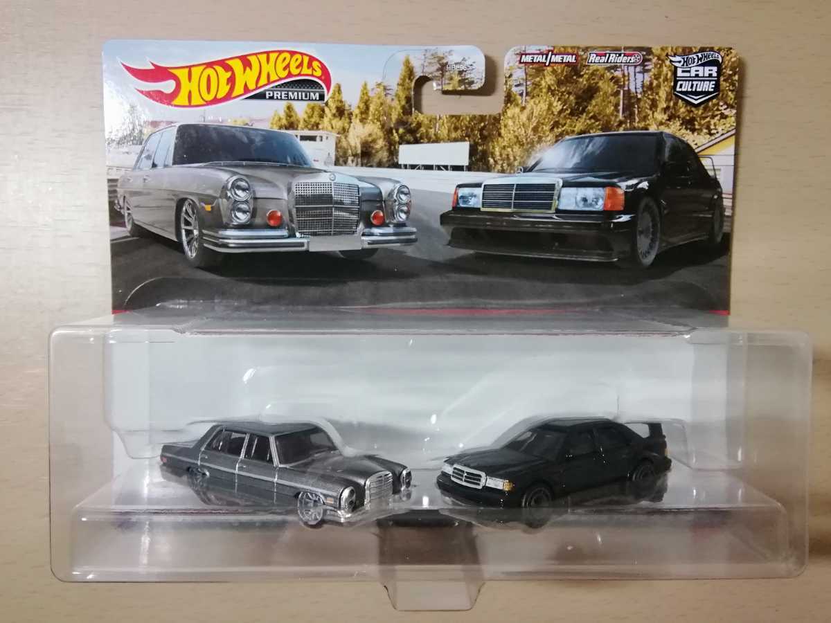 ホットウィール】 メルセデス－ベンツ 280 SEL 4.5 & 190E 2.5－16 