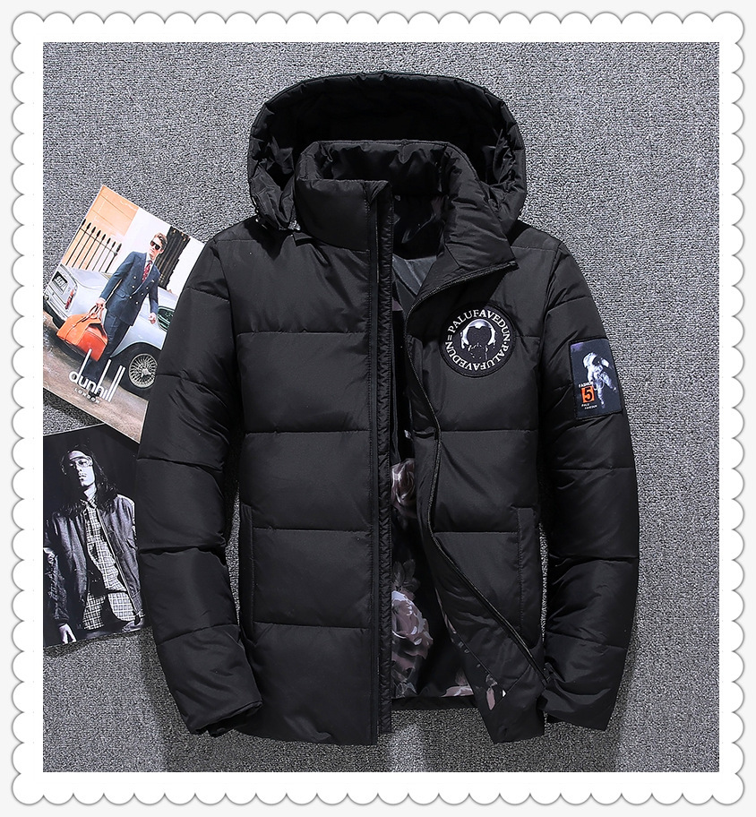 希少美品_AKM × DUVETICA MA1タイプ_ダウンジャケット AKM × DUVETICA NEO SQUARE HOODED DOWN JACKET Mサイズ ブラック