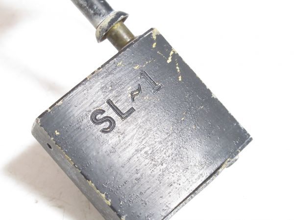 ◇激レア◇ (R) 2004年製 国鉄 SL-1「 工 」信号錠 (配電盤等の鍵 