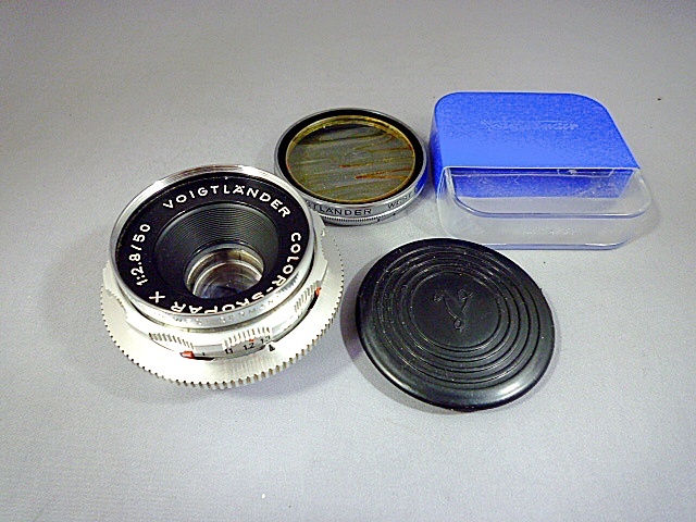 ☆フォクトレンダー COLOR-SKOPAR X 2.8/50 デッケルマウント 良品