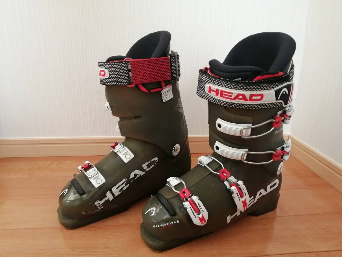 HEAD ヘッド スキーブーツ RAPTOR カーキ フレックス120 27.0cm ソール