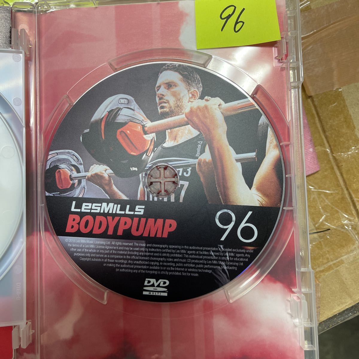 96☆レスミルズ☆Lesmills☆DVD☆CD☆中古品☆BodyPump☆ボディパンプ
