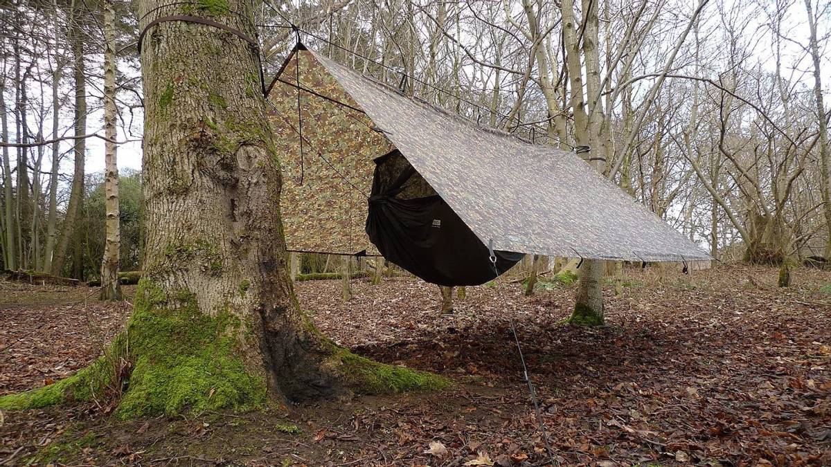 未使用】DD Hammocks DDタープ DD Tarp 3.5 x 3.5 - MC マルチカム 