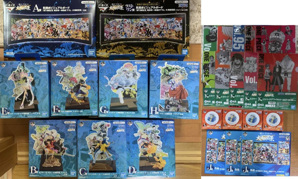 驚きの破格値，100%新品 一番くじ ワンピース WT100記念 尾田栄一郎 