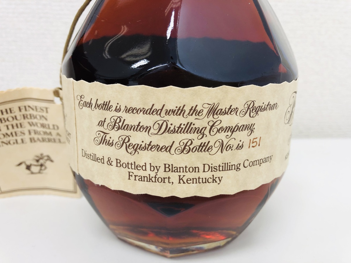 Blanton's ブラントン 1992年 750ml 46.5% バーボン ウイスキー 箱