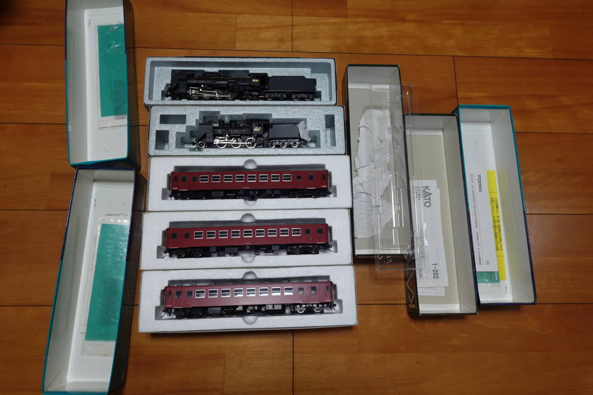 Kato C56 + D51 + tomix オハフ50×2 + オハ50