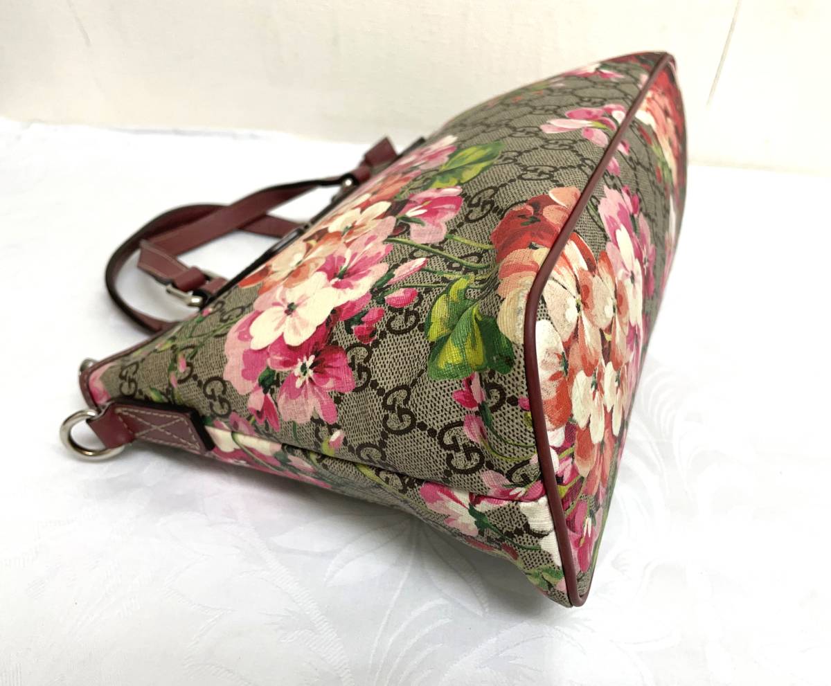 真贋済み（正規品）希少◇GUCCI ブルームス 花柄 フラワー ショルダー 