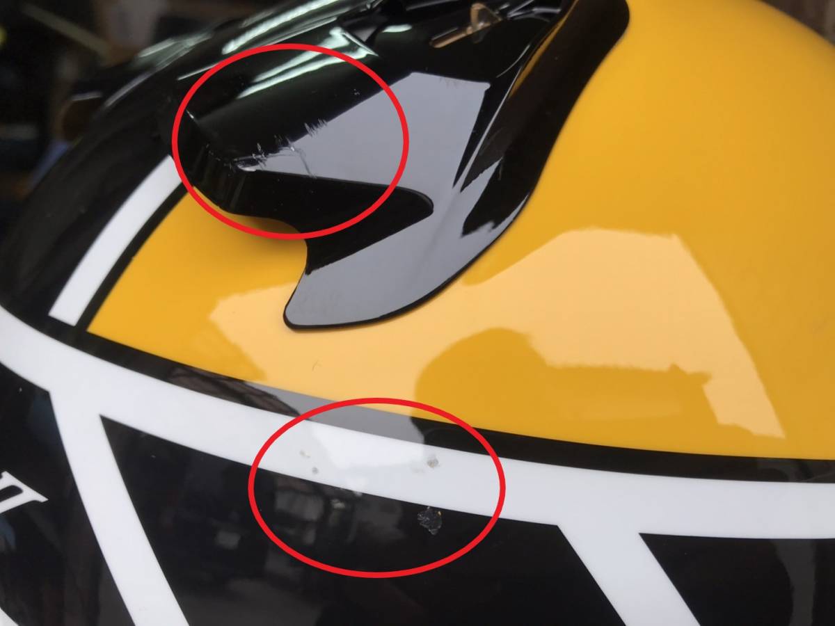 美品】【超希少】SHOEI J-FORCEⅡ Lサイズ YAMAHA ストロボカラー 付属 