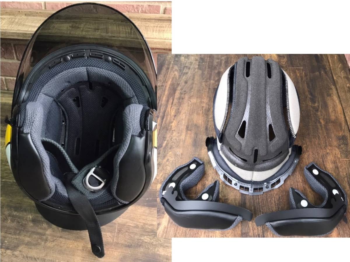 YAMAHA J-FORCEⅡ ストロボカラー 美品超希少SHOEI Lサイズ SHOEI