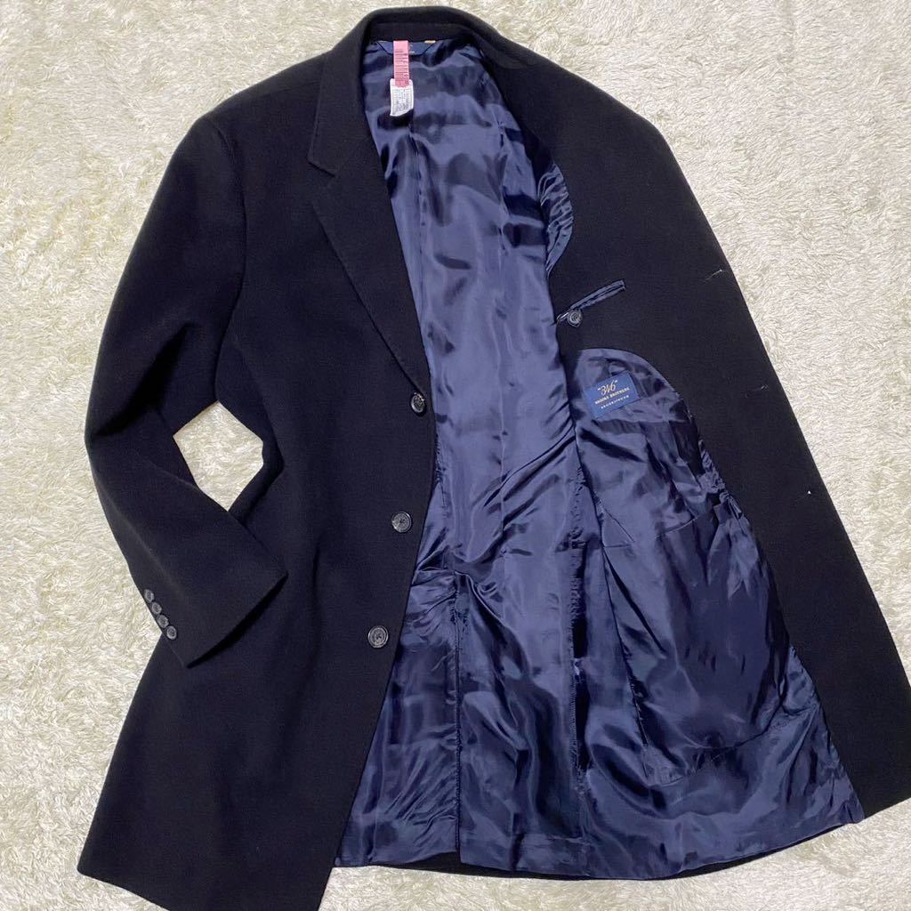 極美品 大きいサイズ ブルックスブラザーズ チェスターコート ダブル カシミヤ 極美品 大きいサイズ ブルックスブラザーズ チェスターコート ダブル