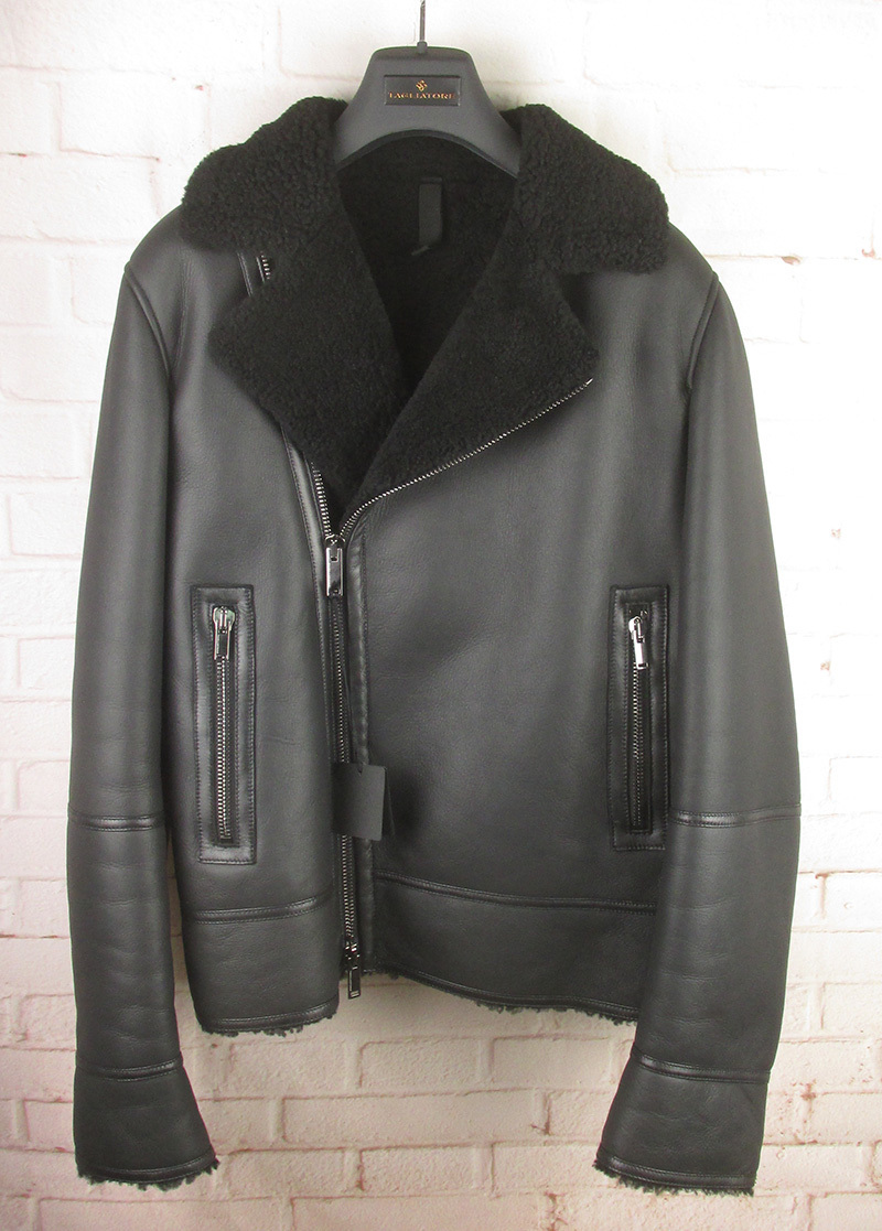  WTRKHJ18758 TAGLIATORE タリアトーレ ムートン ライダースジャケット WILBUR 48(Mサイズ)｜売買されたオークション情報、yahooの商品情報をアーカイブ公開 - オークファン Mサイズ