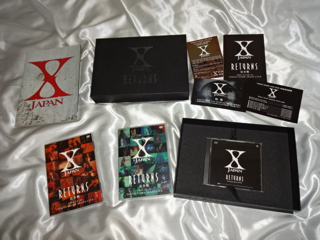 得価，新作 棚3 X JAPAN RETURNS 完全版 7枚組 DVD-BOX(ジャパニーズポップス)｜売買されたオークション情報、yahooの商品情報をアーカイブ公開 - オークファン ジャパニーズポップス