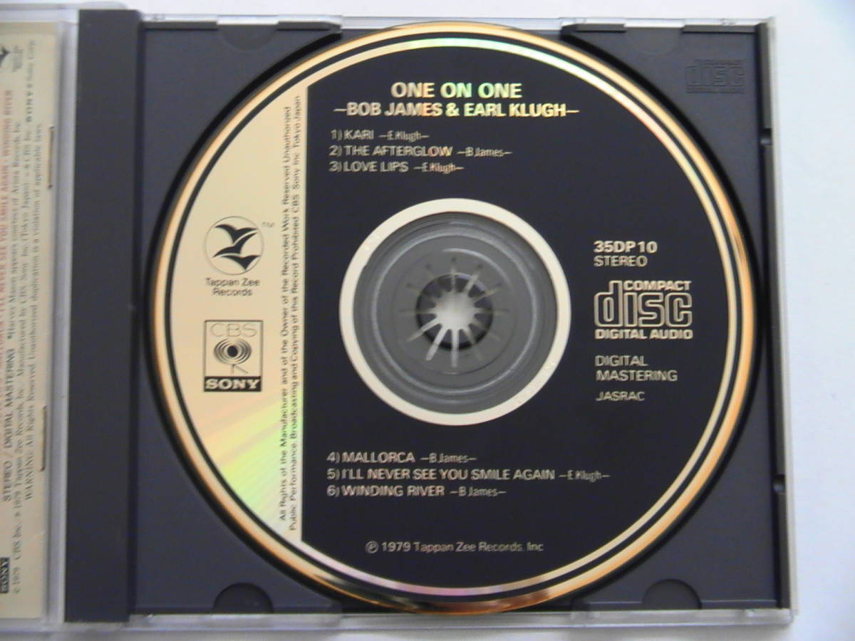 人気セール，品質保証 金レーベル ボブ ジェームス＆アール クルー / ワン オン ワン 3500円盤 35DP-10-2 1B1 アンケート葉書付(フュージョン)｜売買されたオークション情報、yahooの商品情報をアーカイブ公開 - オーク フュージョン