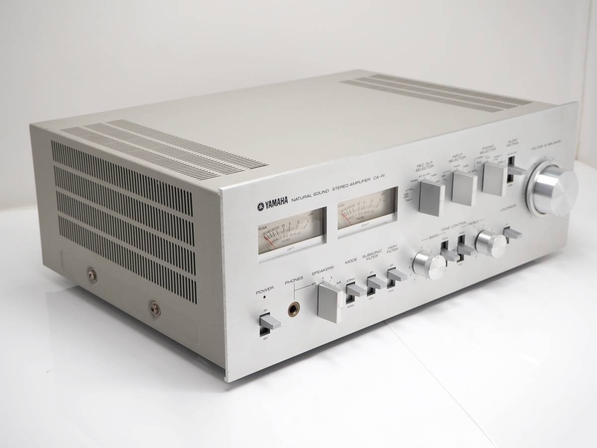 CA-R1 YAMAHA プリメインアンプ ヤマハ ☆ 準美品 整備・レストア済