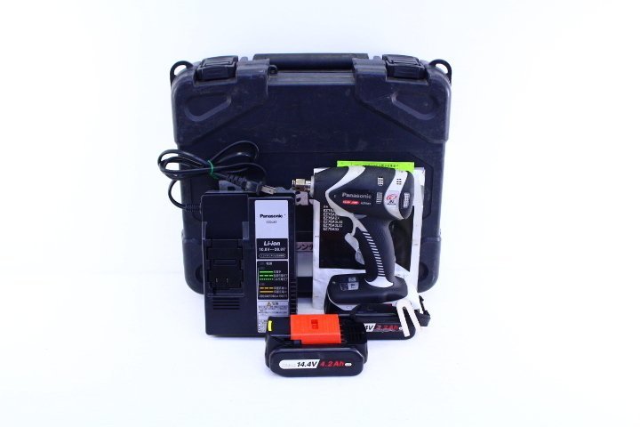 ●Panasonic パナソニック EZ75A3 充電インパクトレンチ 14.4V/18V対応 14.4Vバッテリ+充電器付き【10646065】