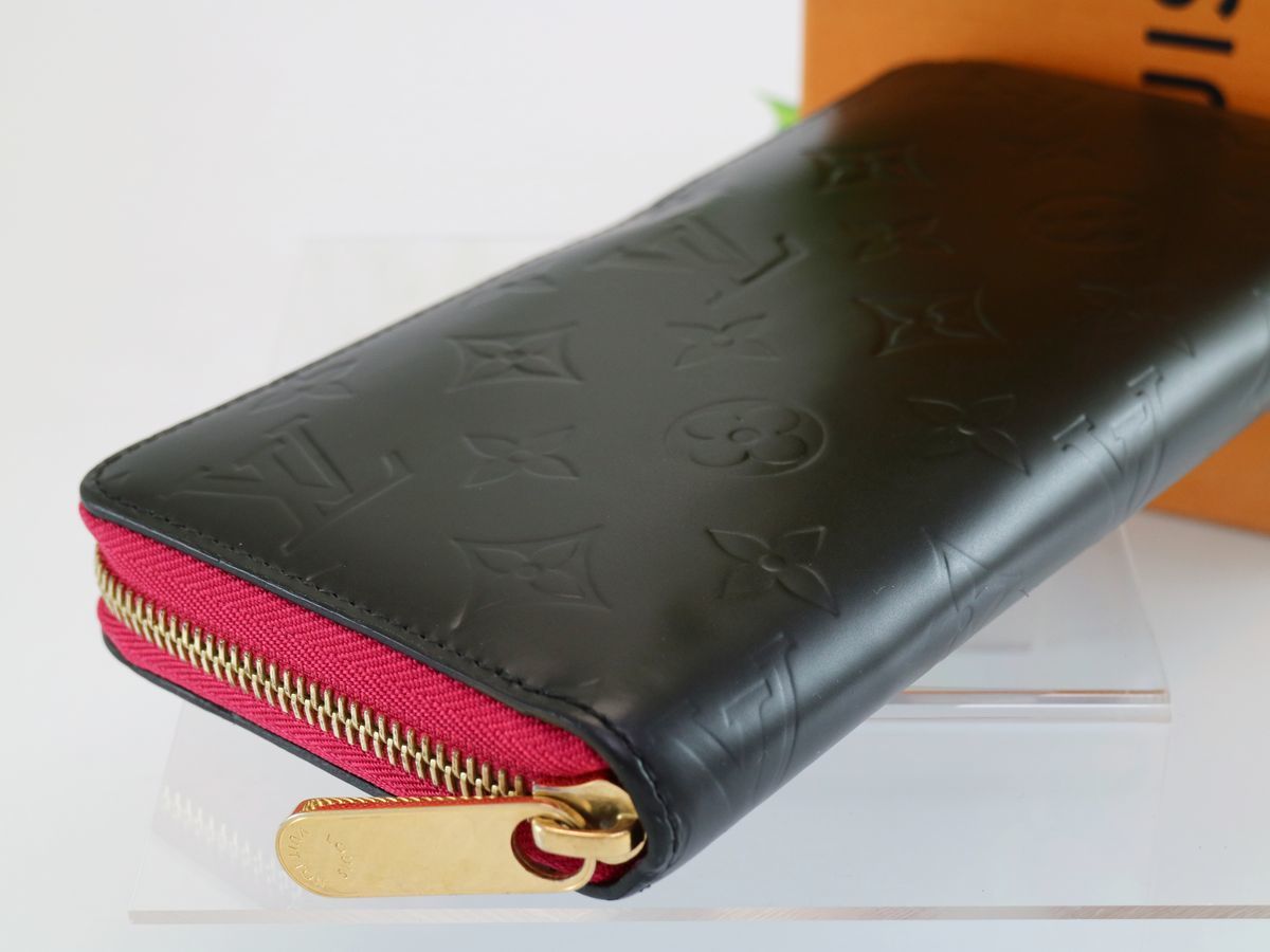 極美品】LOUIS VUITTON ルイヴィトン ヴェルニ ジッピーウォレット 