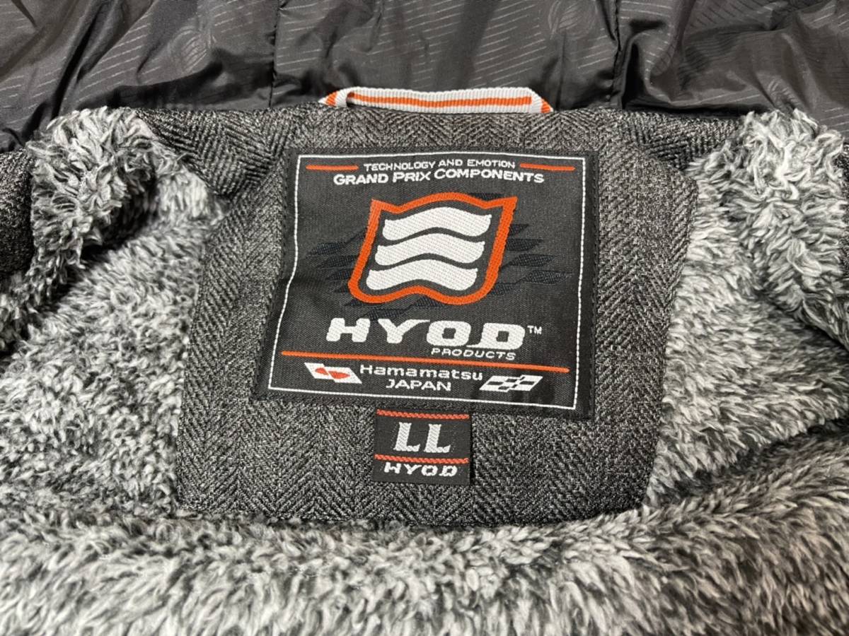 2021年2月購入 使用時間2時間のみ HYOD ヒョウドウ 秋冬 ウインタージャケット LLサイズ HYOD ヒョウドウ | 牛革製ライディングレザーJKT 春対応商品+冬用ベスト付き PAGE