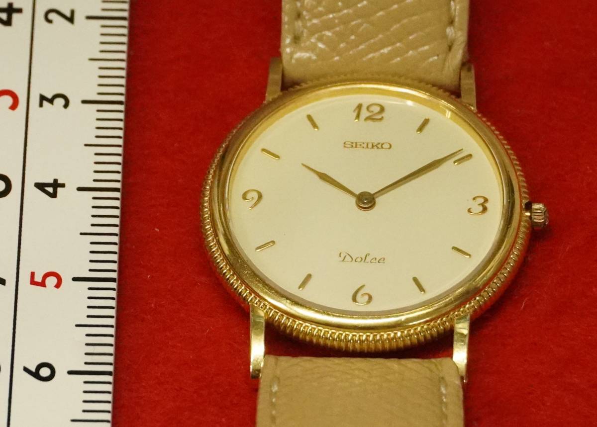セイコー ドルチェ SEIKO 金無垢 | - 8N40-6080 Dolce 日本 Etsy 