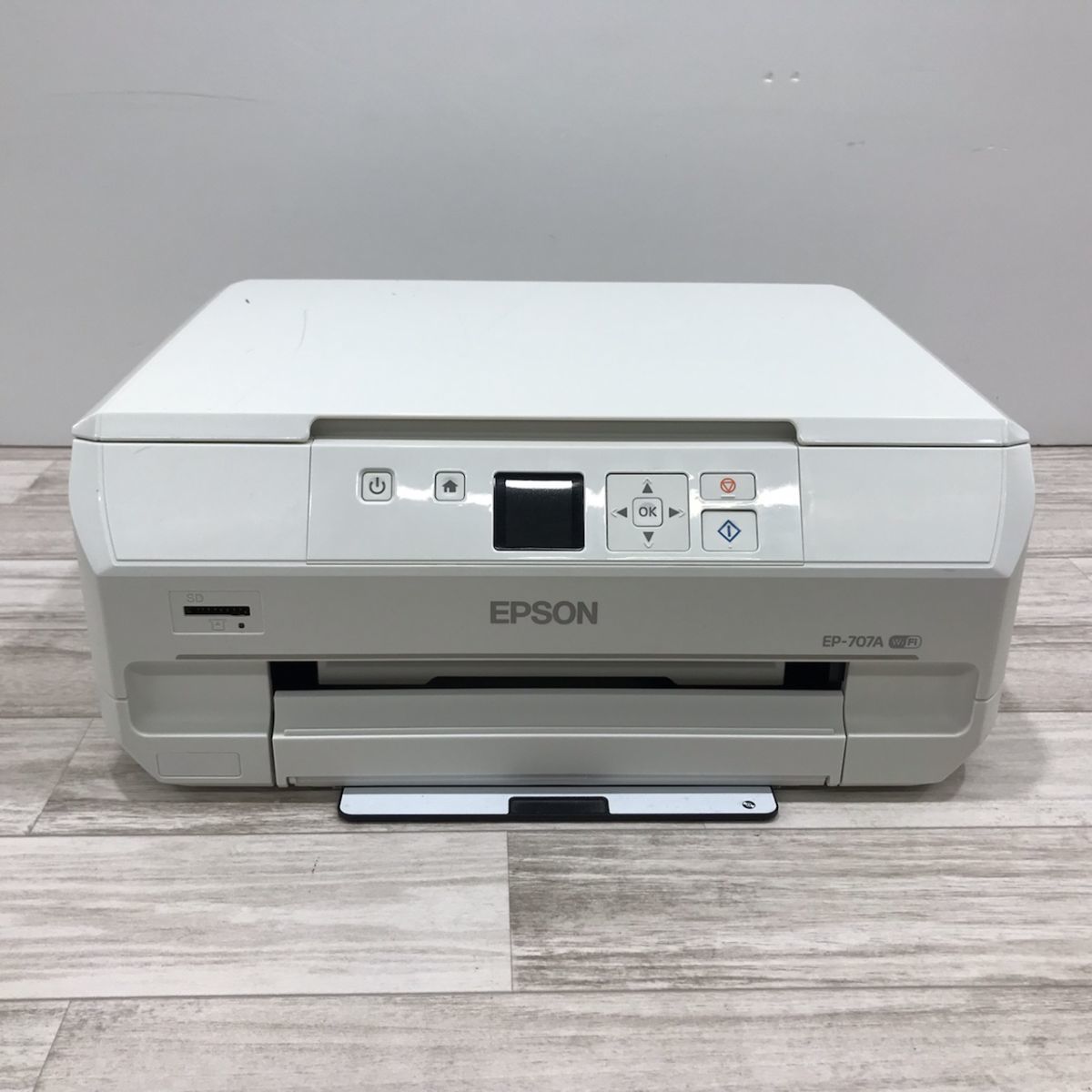ジャンク EPSON EP-707A インクジェット複合機[N0910]