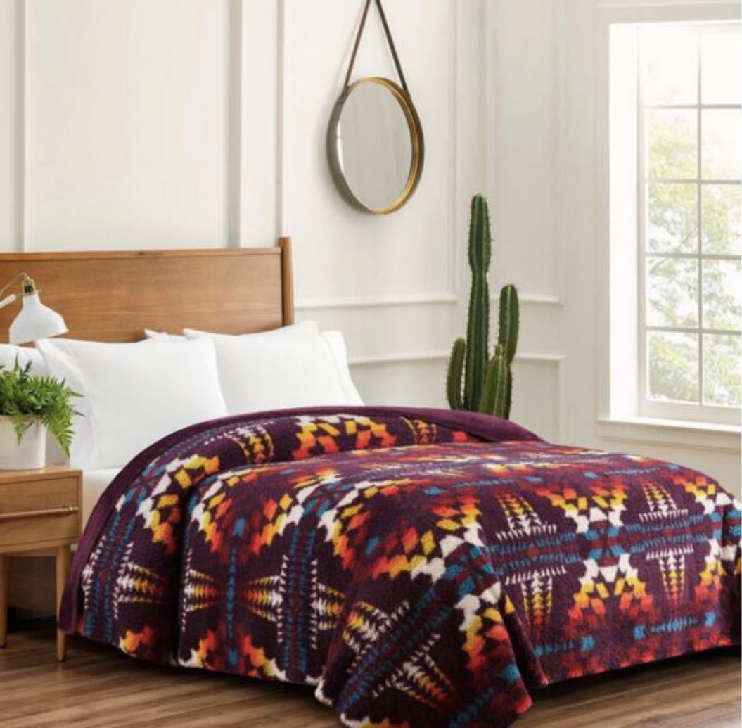 ペンドルトンシェルパブランケット クイーン 新品 Pendleton ペンドルトン シェルパ ブランケット クイーン サイズ