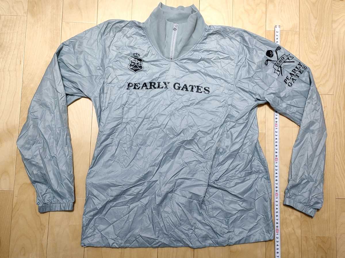 パーリーゲイツ PEARLY GATES☆ポリエステルジャケット☆ウインド