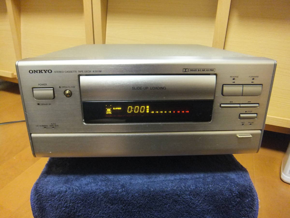 カセットデッキ ONKYO Yahoo!オークション - 「onkyo k-511m」の落札