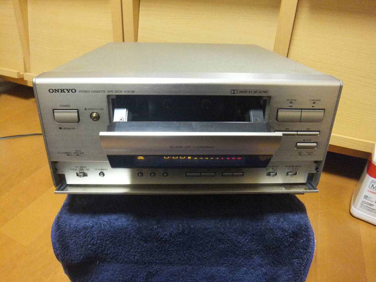 カセットデッキ ONKYO Yahoo!オークション - 「onkyo k-511m」の落札