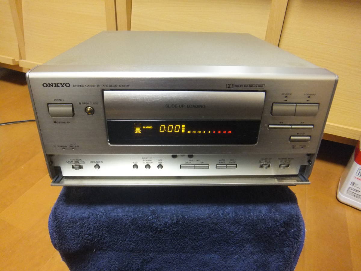 カセットデッキ ONKYO Yahoo!オークション - 「onkyo k-511m」の落札