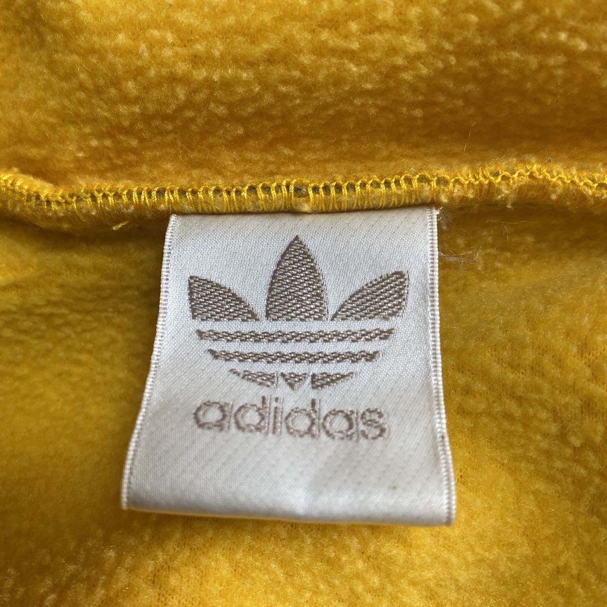 90s old adidas アディダス デサント製 ビッグロゴ フリース