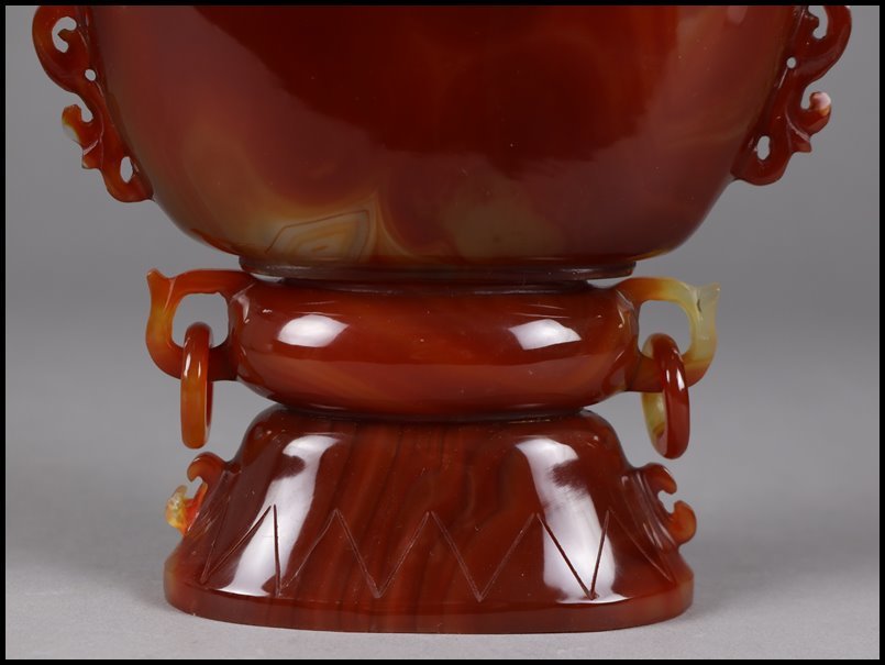 ♥中国 瑪瑙 細密 彫刻 骨董品 置物 2025年最新】Yahoo!オークション