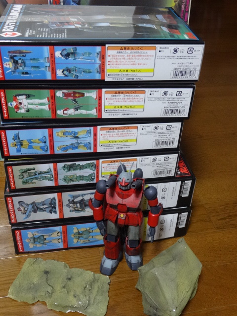 ☆旧キットリアルタイプ1/100ガンダム・ジム・旧ザク・ザクⅡ・ドム 