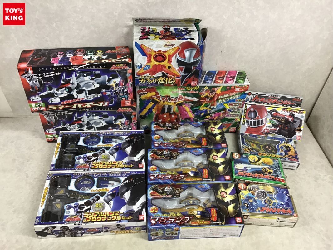 1円～ 同梱不可 /ジャンク デカレンジャー、ボウケンジャー 他 