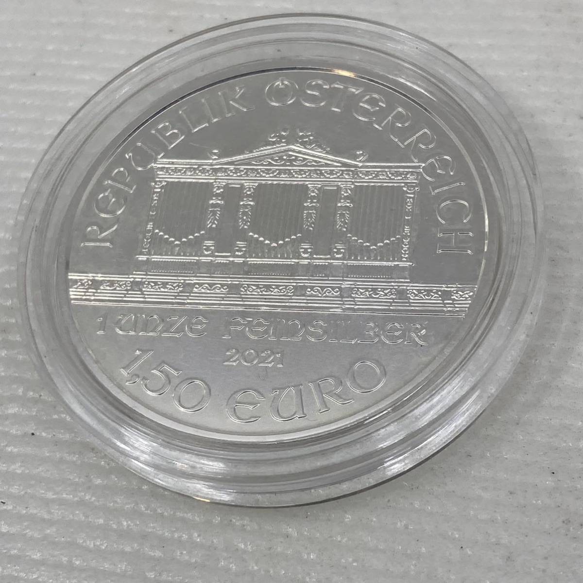 K01123 オーストリア ウィーン銀貨 2021年1オンス 1oz シルバー