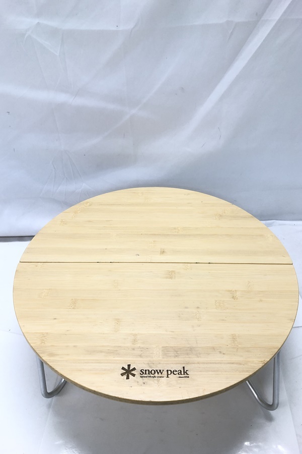スノーピーク ワンアクションちゃぶ台竹 peak ワンアクション peak